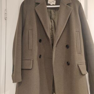 Frank And Oak Felt Coat